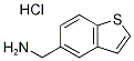 C-Benzo[b]thiophen-5-yl-methylamine hydrochloride Struktur