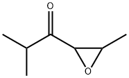 1-Propanone,  2-methyl-1-(3-methyl-2-oxiranyl)- Struktur