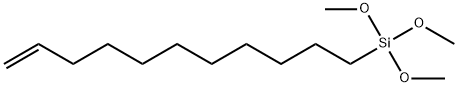 10-UNDECENYLTRIMETHOXYSILANE Struktur