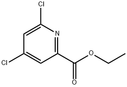 Ethyl 4,6-dichloropicolinate Struktur