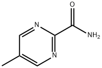 2-Pyrimidinecarboxamide, 5-methyl- (9CI) Struktur