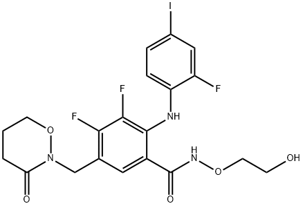 3,4-difluoro-2-(2-fluoro-4-iodophenylaMino)-N-(2-hydroxyethoxy)-5-((3-oxoMorpholino)Methyl)benzaMide price.