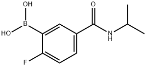 2-FLUORO-5-(ISOPROPYLCARBAMOYL)BENZENEBORONIC ACID price.