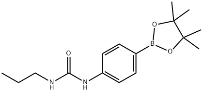 1-PROPYL-3-[4-(4,4,5,5-TETRAMETHYL-1,3,2-DIOXABOROLAN-2-YL)PHENYL]UREA price.