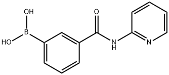 3-(2-PyridylcarbaMoyl)benzeneboronic acid Struktur