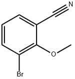 3-BROMO-2-METHOXYBENZONITRILE Structure