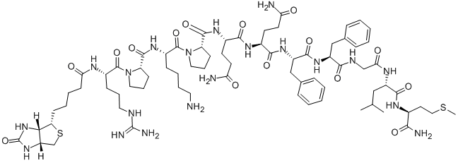 BIOTINYL-SUBSTANCE P Struktur