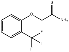 2-[(2-TRIFLUOROMETHYL)PHENOXY]ETHANETHIOAMIDE|2-[2-(三氟甲基苯氧基)硫代乙酰胺