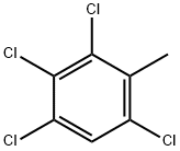 1,2,3,5-tetrachloro-4-Methylbenzene Struktur