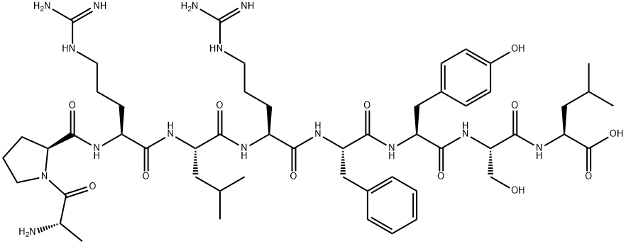 ALPHA-BAG CELL PEPTIDE (1-9) Struktur