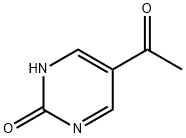 2(1H)-Pyrimidinone, 5-acetyl- (9CI) Struktur