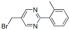 Pyrimidine, 5-(bromomethyl)-2-(2-methylphenyl)- (9CI) Struktur