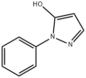 1-phenyl-1H-pyrazol-5-ol Struktur