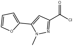 5-(2-FURYL)-1-METHYL-1H-PYRAZOLE-3-CARBONYL CHLORIDE price.