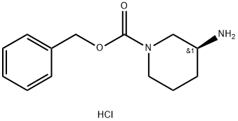 BENZYL-3-AMINOPIPERIDINE-1-CARBOXYLATE Struktur