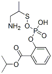 propan-2-yl 2-(amino-propan-2-ylsulfanyl-phosphoryl)oxybenzoate Struktur