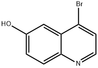 4-Bromo-6-hydroxyquinoline Struktur