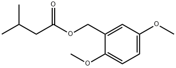 2,5-diMethoxybenzyl 3-Methylbutanoate Struktur