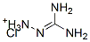 (diaminomethylideneamino)azanium chloride Struktur