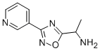 1-(3-PYRIDIN-3-YL-[1,2,4]OXADIAZOL-5-YL)-ETHYLAMINE Struktur