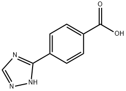 4-(2H-[1,2,4]TRIAZOL-3-YL)-BENZOIC ACID Struktur