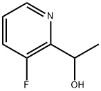 1-(3-FLUORO-2-PYRIDYL)ETHANOL Struktur