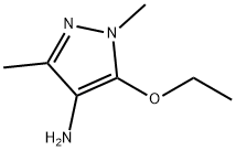 1H-Pyrazol-4-amine,  5-ethoxy-1,3-dimethyl- Struktur