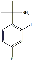 2-(4-Bromo-2-fluorophenyl)propan-2-amine Struktur