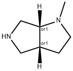 (1R,5R)-2-METHYL-2,7-DIAZABICYCLO[3.3.0]OCTANE DIHYDROCHLORIDE Struktur