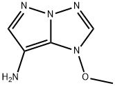 1H-Pyrazolo[1,5-b][1,2,4]triazol-7-amine,  1-methoxy- Struktur