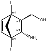 DIENDO-(3-AMINO-BICYCLO[2.2.1]HEPT-5-EN-2-YL)-METHANOL Struktur