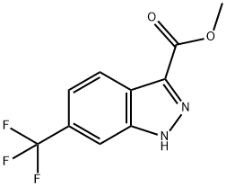 6-三氟甲基吲唑-3-羧酸甲酯, 877773-17-6, 結構式