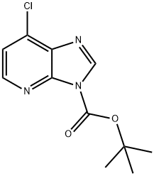 3-Boc-7-chloro-3H-imidazo[4,5-b]pyridine Struktur