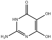 4(1H)-Pyrimidinone, 2-amino-5,6-dihydroxy- (9CI) Struktur