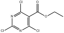 Ethyl 2,4,6-trichloropyriMidine-5-carboxylate Struktur