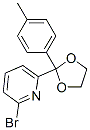 2-bromo-6-[2-(p-tolyl)-1,3-dioxolan-2-yl]pyridine