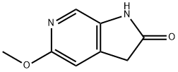 5-METHOXY-1H-PYRROLO[2,3-C]PYRIDIN-2(3H)-ONE Struktur