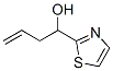 2-Thiazolemethanol,  -alpha--2-propen-1-yl- Struktur