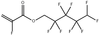 1H,1H,5H-OCTAFLUOROPENTYL 2-FLUOROACRYLATE Struktur