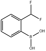 2-Difluoromethyl-phenylboronic acid Struktur