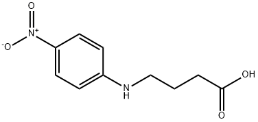 4-[(4-NITROPHENYL)AMINO]BUTANOIC ACID Struktur