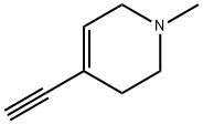 Pyridine, 4-ethynyl-1,2,3,6-tetrahydro-1-methyl- (9CI) Struktur