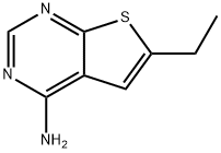 6-ETHYLTHIENO[2,3-D]PYRIMIDIN-4-AMINE Struktur