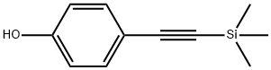 4-((Trimethylsilyl)ethynyl)phenol Struktur