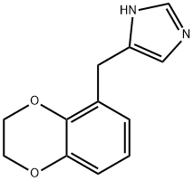 1H-Imidazole,  4-[(2,3-dihydro-1,4-benzodioxin-5-yl)methyl]-  (9CI) Struktur