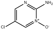 2-Pyrimidinamine, 5-chloro-, 1-oxide (9CI) Struktur