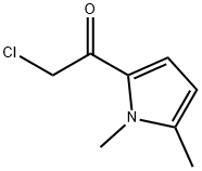 Ethanone, 2-chloro-1-(1,5-dimethyl-1H-pyrrol-2-yl)- (9CI) Struktur