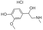 DL-M-O-METHYLEPINEPHRINE HYDROCHLORIDE Struktur