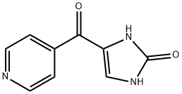 2H-Imidazol-2-one,  1,3-dihydro-4-(4-pyridinylcarbonyl)- Struktur