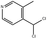 Pyridine, 4-(dichloromethyl)-3-methyl- (9CI) Struktur